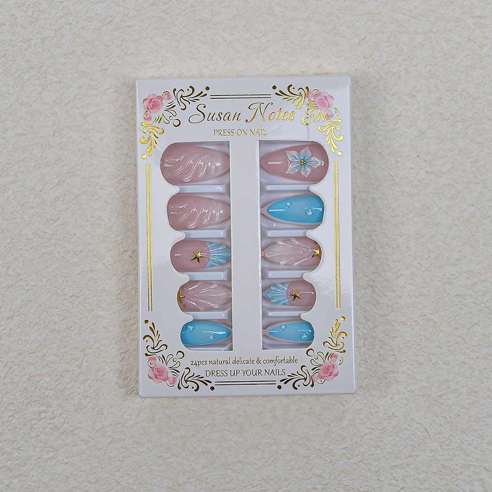 Dekoratives Press-On Nagelkunstset Karnz 1787294254