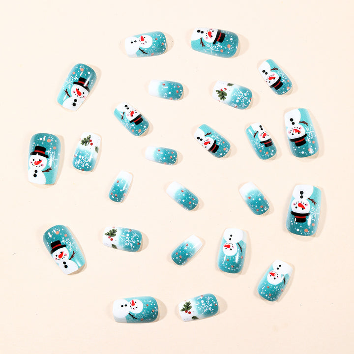 Festliche Winter-Themen 3D Nagelkunst Extensions Karnz 1789713261