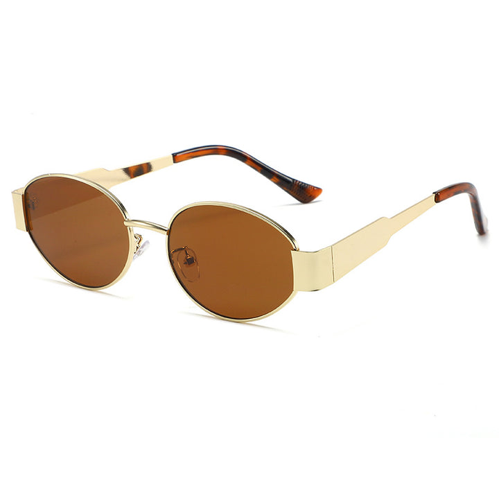 Retro Ovale Rahmen Sonnenbrille