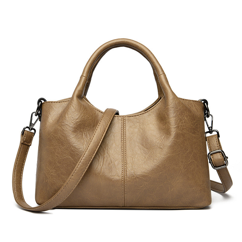 Klassische Kunstleder Handtasche Karnz