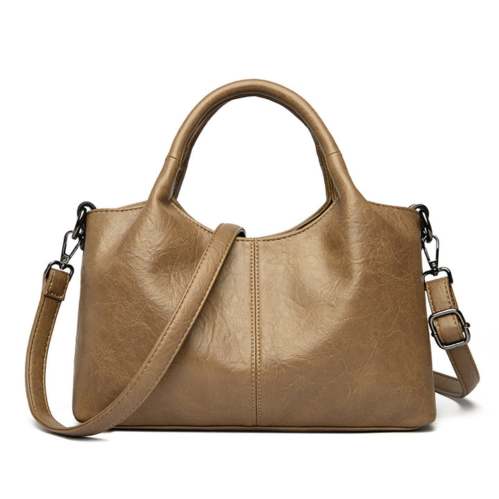 Klassische Kunstleder Handtasche Karnz