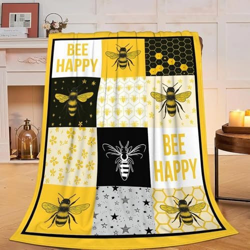 Spaßige tropische Ananas-Motiv Fleece-Wurfdecke