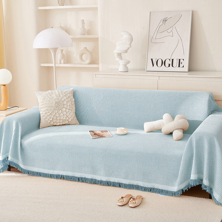 Gemütliche Sofa-Decke