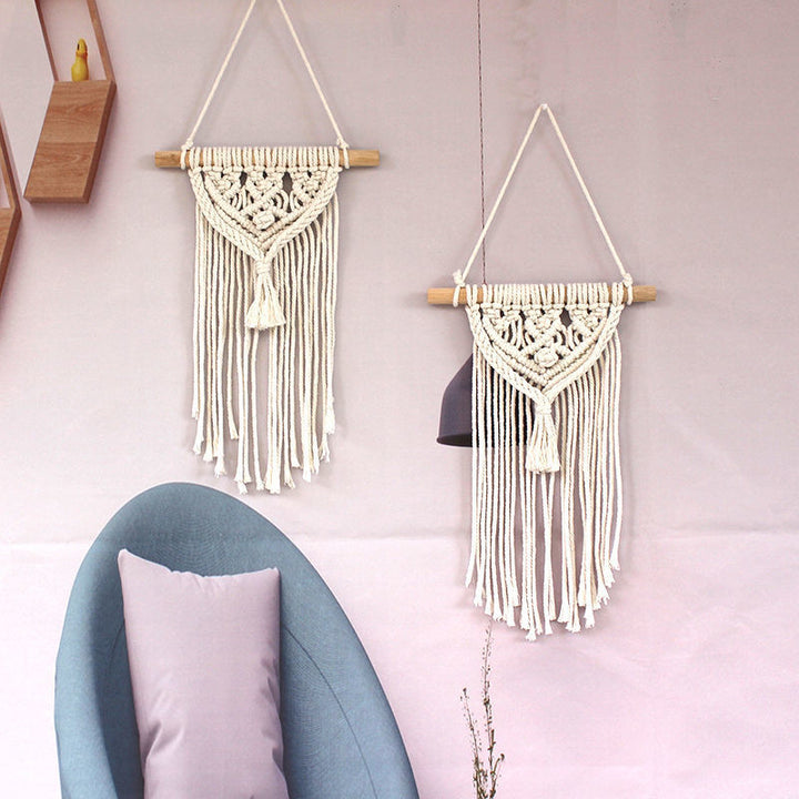Macrame Wandbehang Karnz