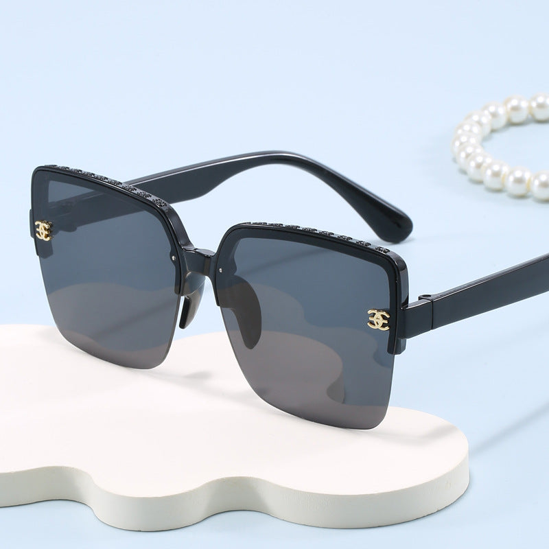 Damen oversized quadratische Sonnenbrille mit hochwertigen Gläsern Karnz