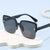 Damen oversized quadratische Sonnenbrille mit hochwertigen Gläsern Karnz