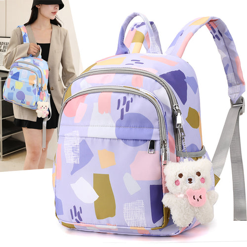 Bunte Künstlerische Muster Rucksack Karnz