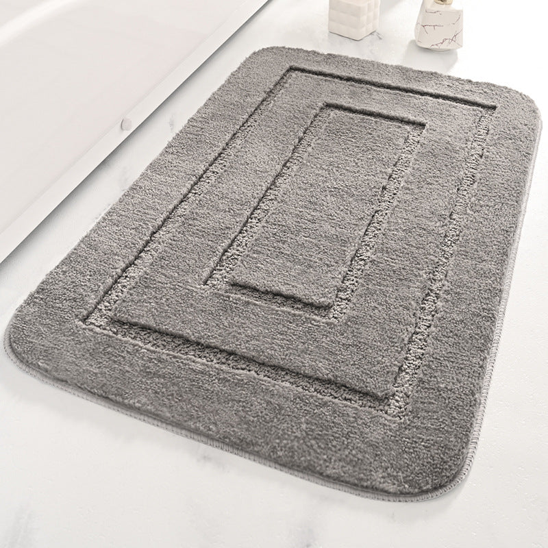 Plüsch Pile Badezimmermatte