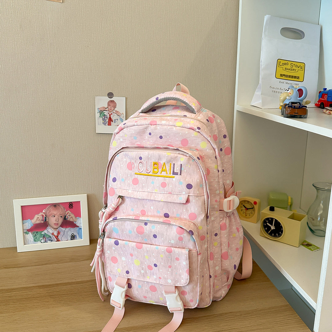 Verspielter Pünktchen Schulranzen Karnz