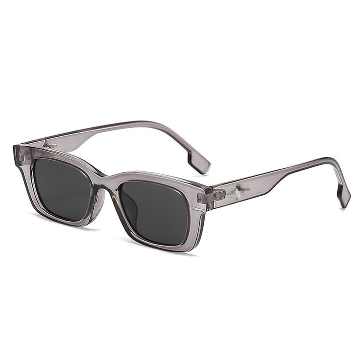 Moderne Minimalistische Quadratische Sonnenbrille