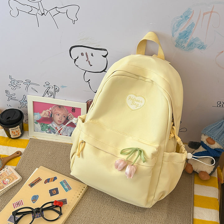 Blumenverzierte Freizeit-Rucksack Karnz