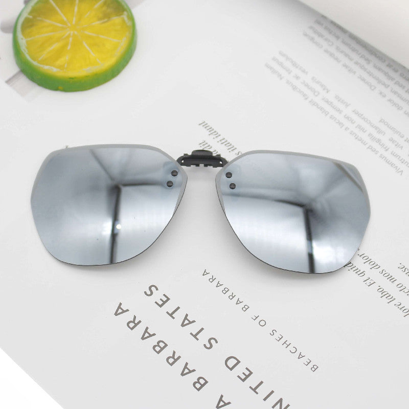 Damen modische Oversized-Sonnenbrille mit eckigem Design Karnz