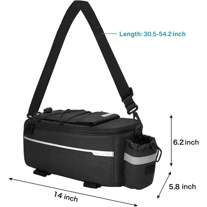 Multifunktionale Fahrradtasche mit Isoliertem Getränkehalter Karnz