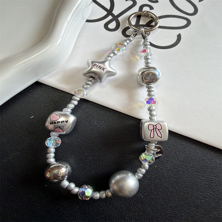Dekorative Perlen Charm Schlüsselanhänger Karnz 1790135619