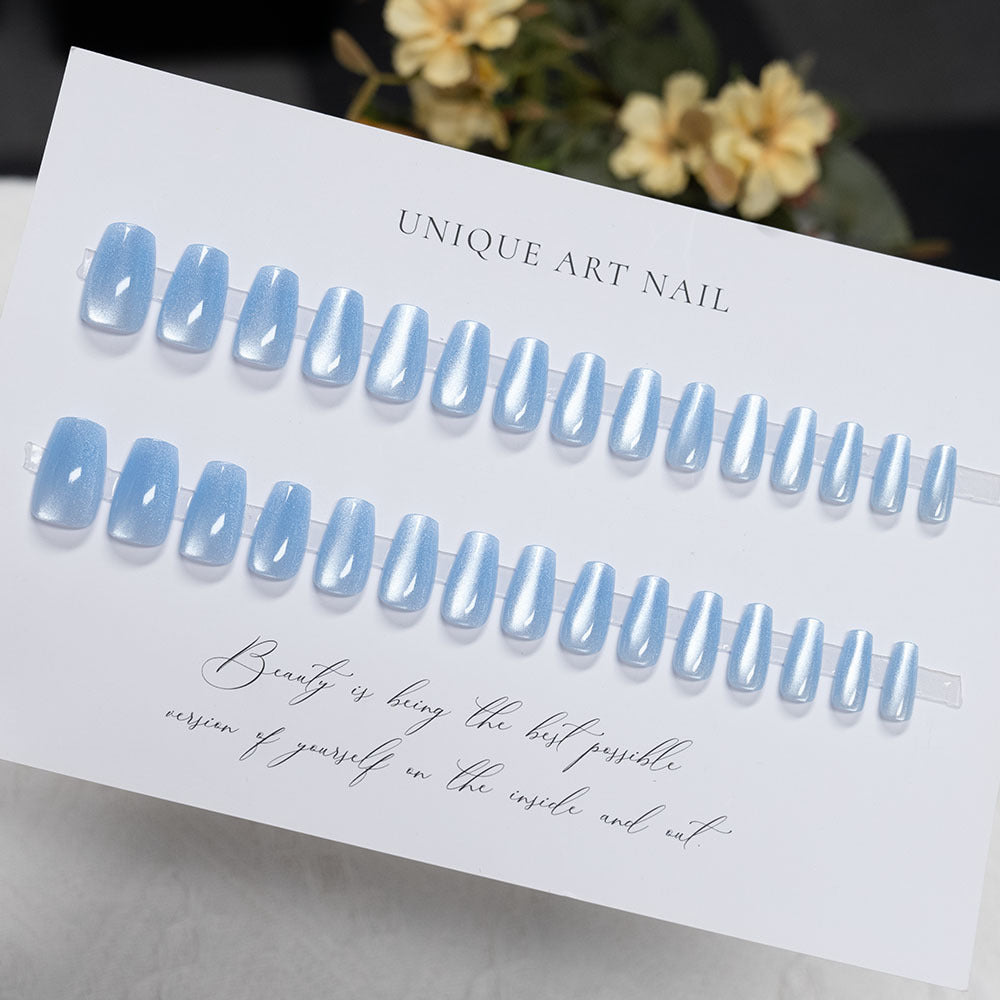 Glänzendes Acryl Press-On Nagel Set