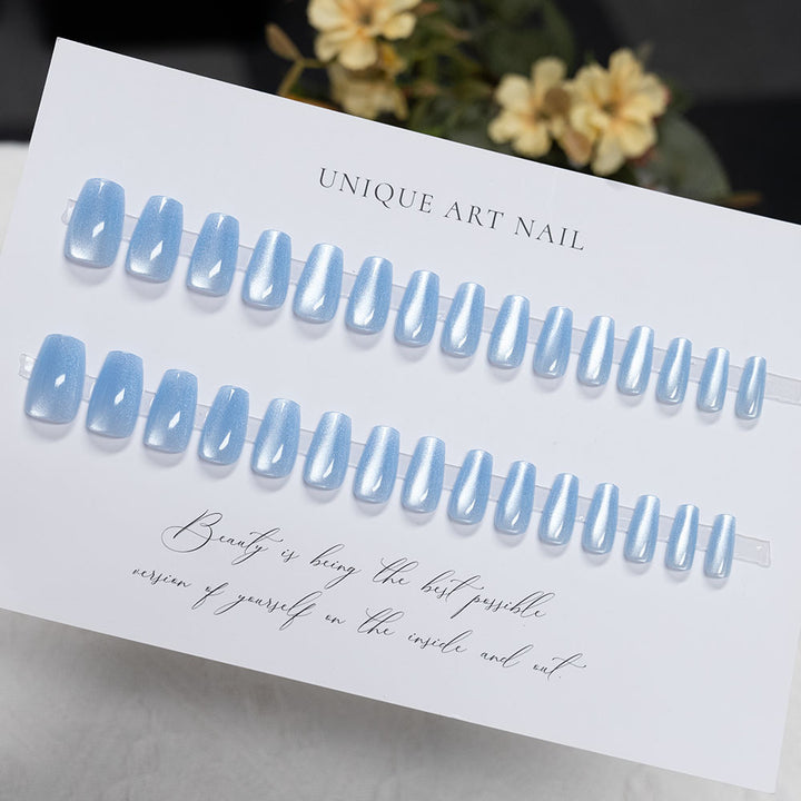 Glänzendes Acryl Press-On Nagel Set