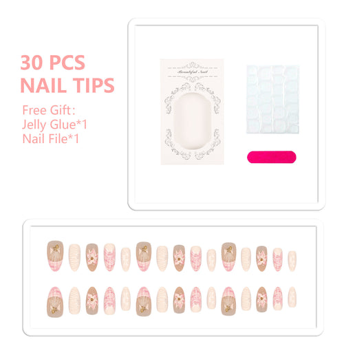 Dekorative Nagelkunst Tipps Set