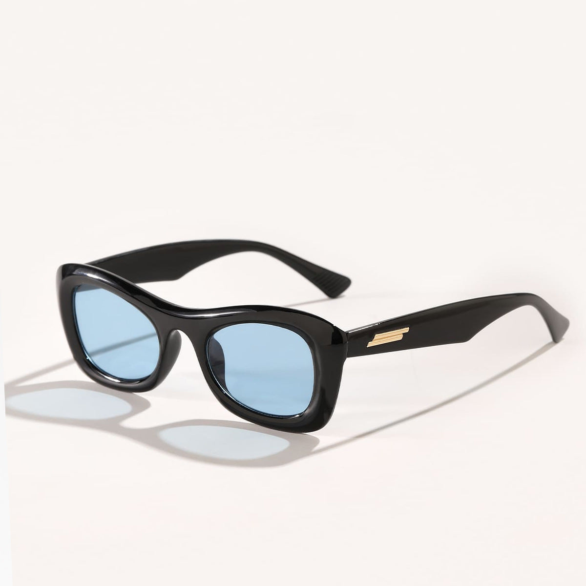 Damen stylische Sonnenbrille im angesagten Geometrie-Design Karnz