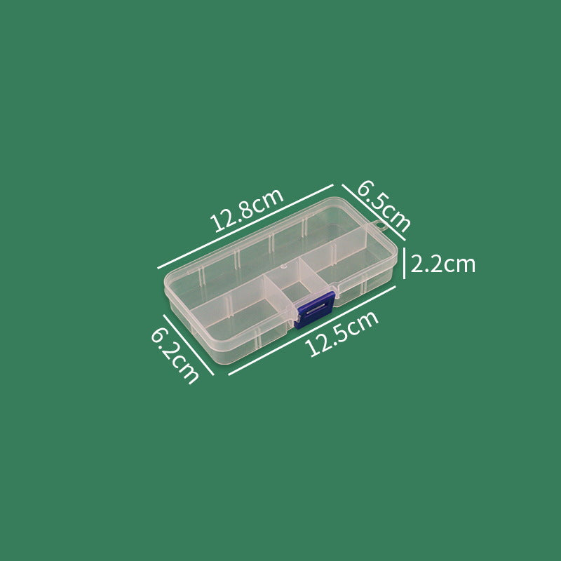 Transparente Multi-Division Aufbewahrung Organizer Karnz