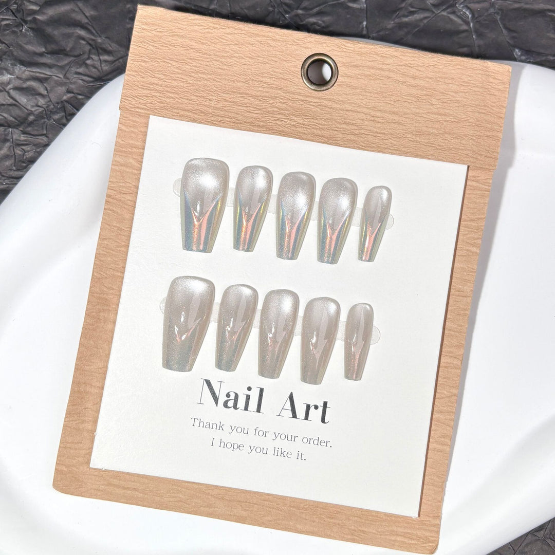 Premium Elegante Press-On Nagelset