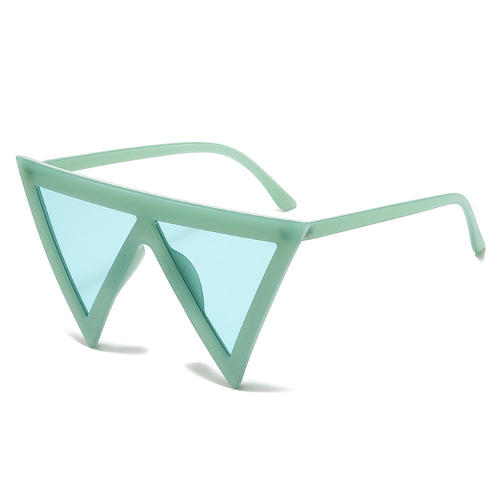 Futuristische, dreieckige Sonnenbrille Karnz