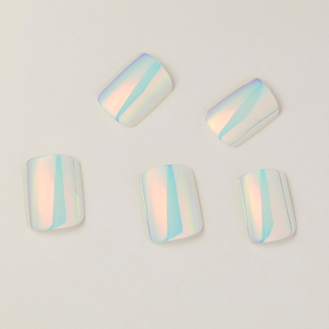 Iridescent Nail Tips Karnz