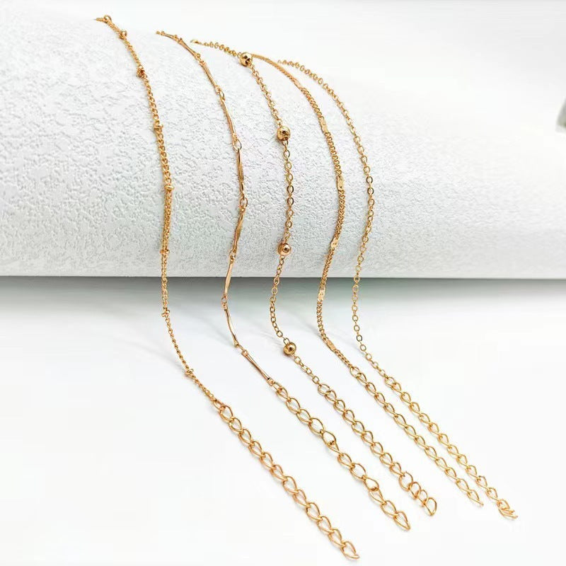 Elegante Ketten Fußkette Karnz