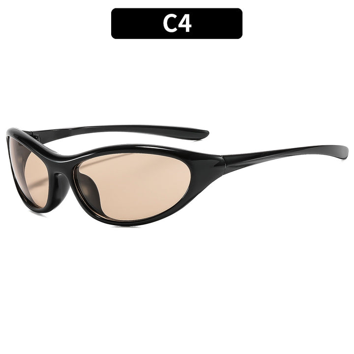Statement Cat-Eye Sonnenbrillen mit stilvollen Hochauflösungs-Gläsern