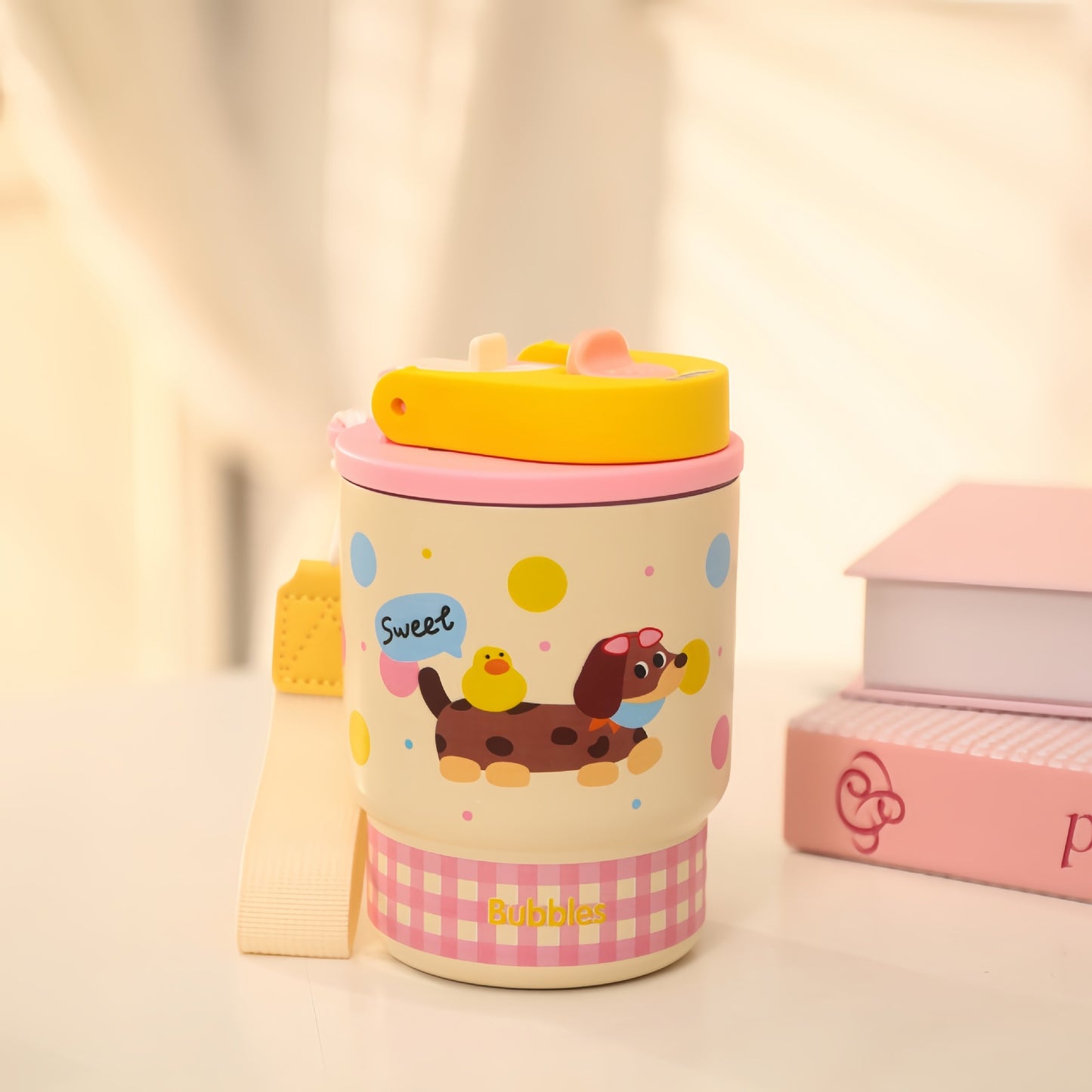 Damen Trinkbecher mit lustigem Tierdesign Karnz