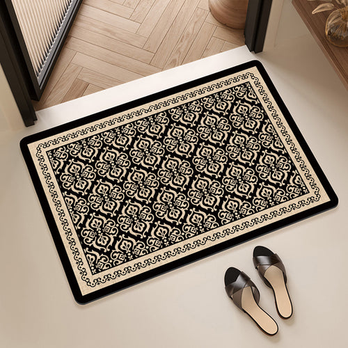 Elegante geometrische Muster-Badmatte Karnz