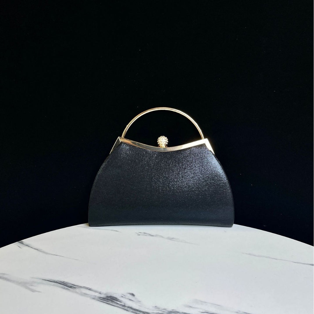 Texturiertes Vintage Handheld Abendtasche
