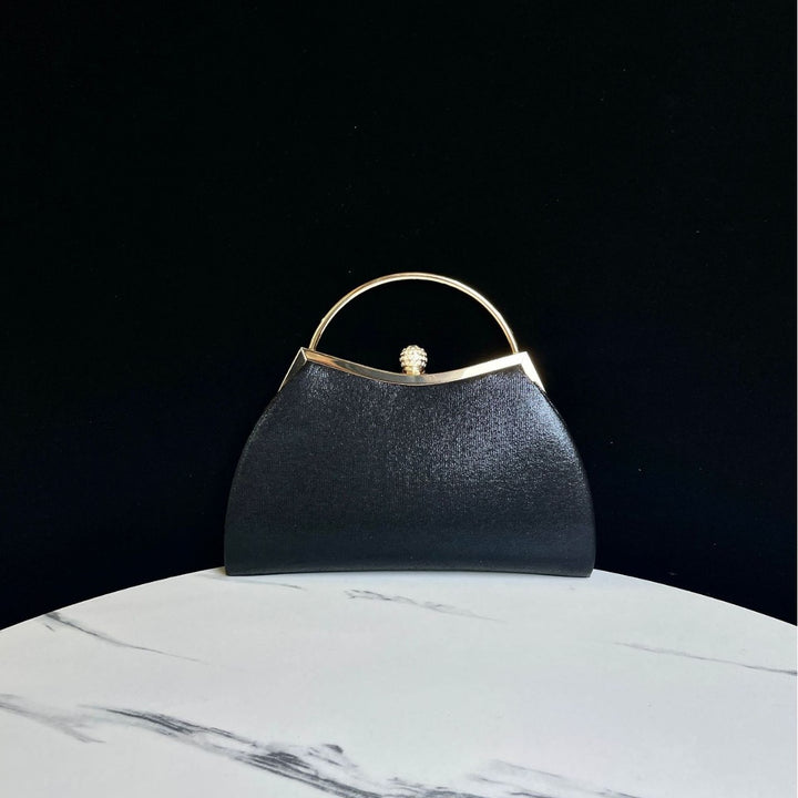 Texturiertes Vintage Handheld Abendtasche