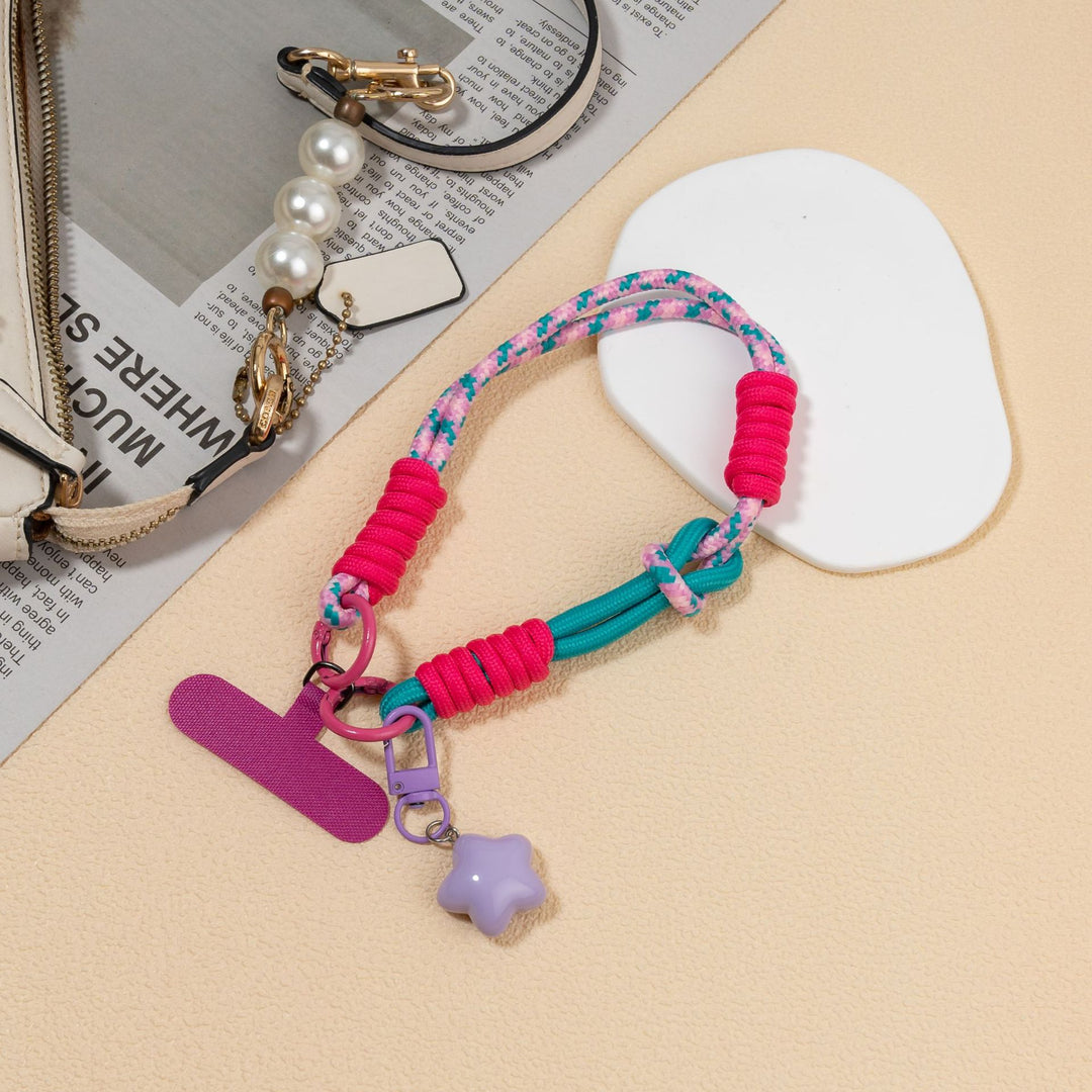 Farbenfrohes Paracord Schlüsselband Karnz