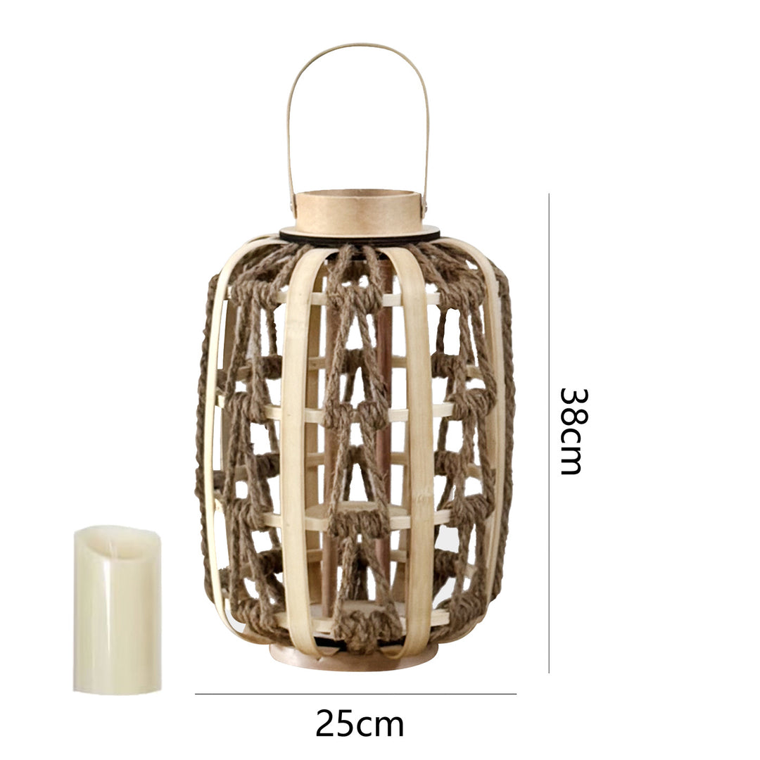 Dekorative Rattanlaterne Karnz