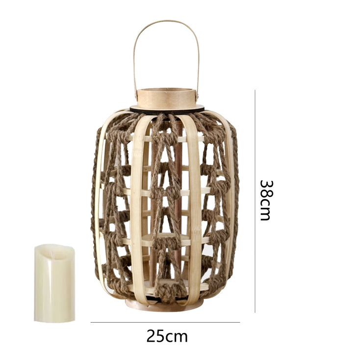 Dekorative Rattanlaterne Karnz