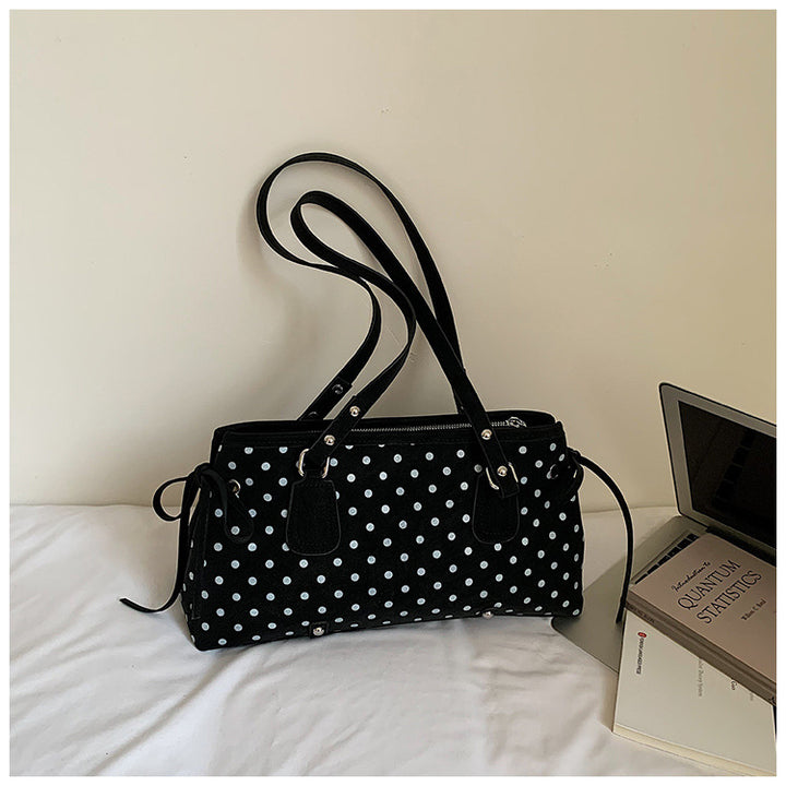 Trendige Punktemuster-Handtasche Karnz