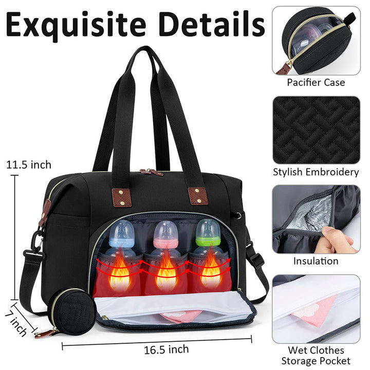 Modische und Praktische Reisehandtasche mit Vielseitigem Stauraum Karnz