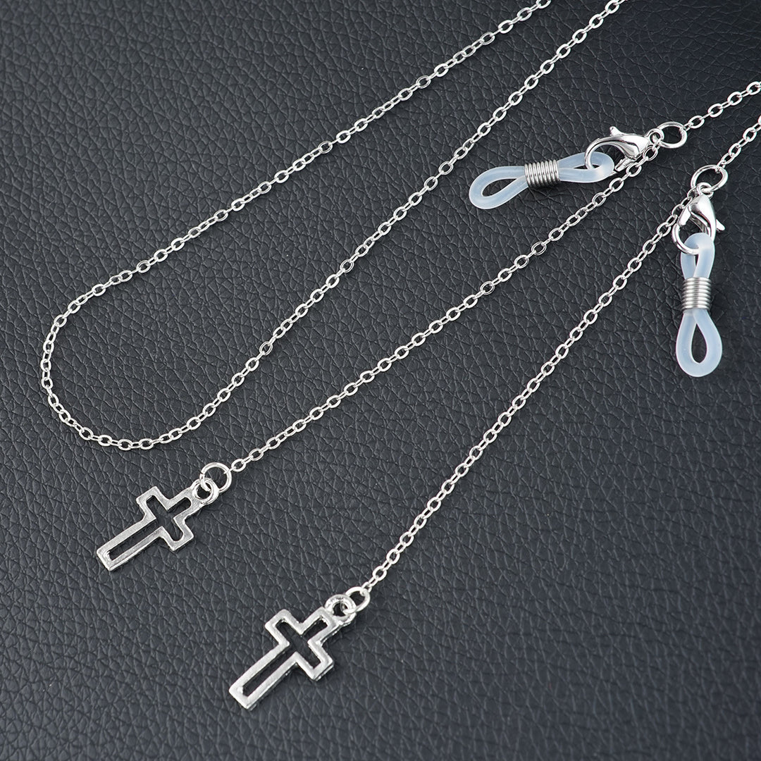 Dual Cross Pendant Brillenband Karnz