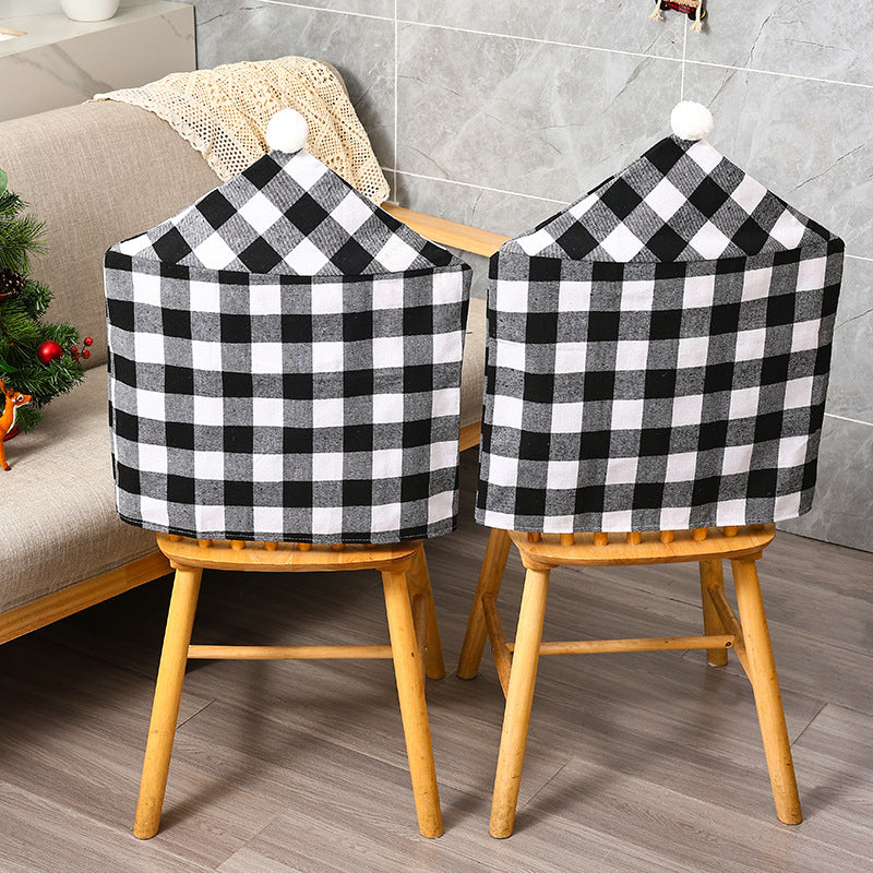 Festliche Stuhlhusse im Weihnachtsdesign Karnz