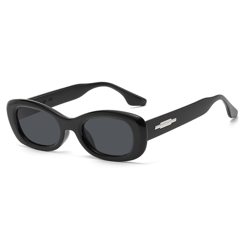 Damen modische Sonnenbrille im angesagten Retro-Stil mit UV-Schutz Karnz