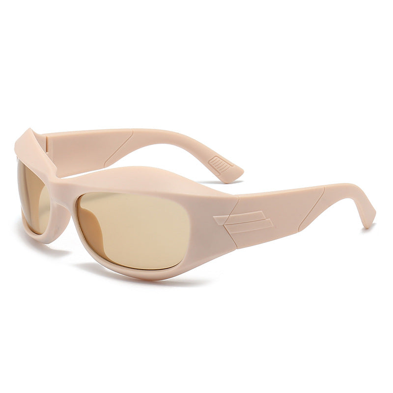 Damen sportliche Sonnenbrille mit ergonomischem Design und UV-Schutz Karnz