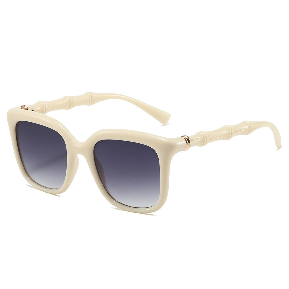 Bamboo-Style Übergroße Sonnenbrille Karnz
