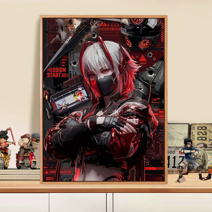 Action Hero Kunstdruck Karnz