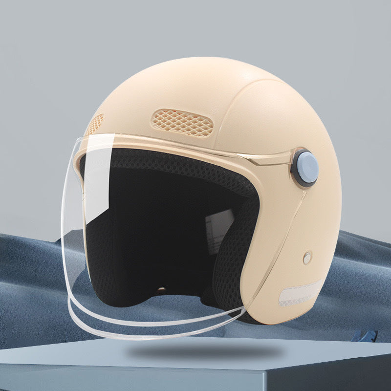 Vintage Motorrad Voll-Face Karnz