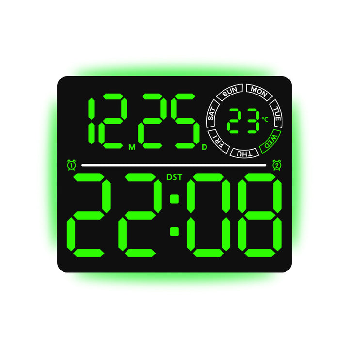 Digitale Wanduhr Karnz