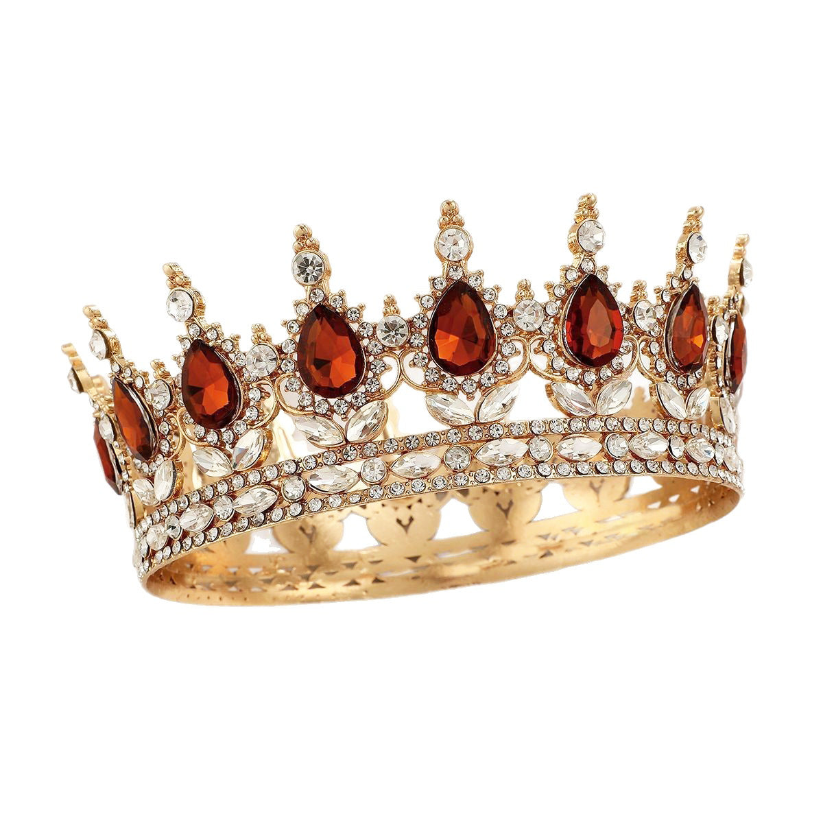 Damen Glamouröse Krone Karnz