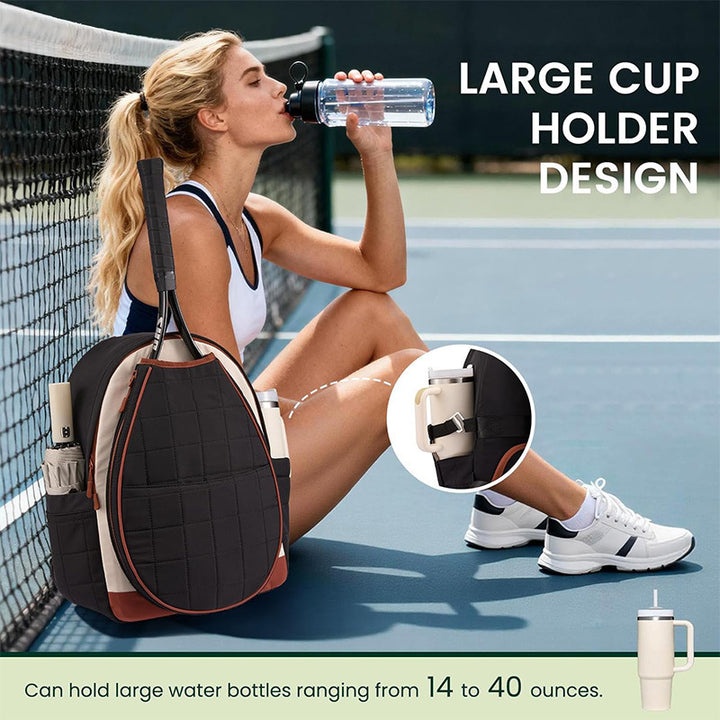 Multifunctionale Tennis-Rucksack mit Integriertem Schuh- und Flaschenfach Karnz