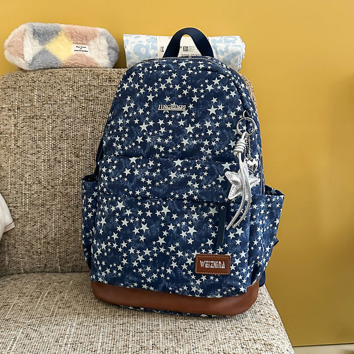 Stylische Stern-gedruckte Freizeit-Rucksack Karnz