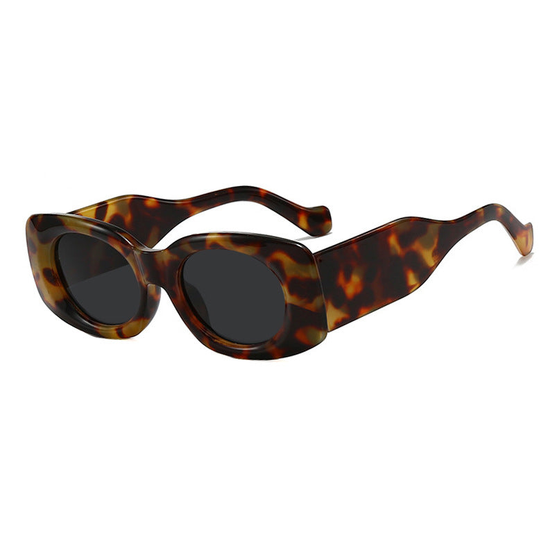 Damen futuristische Sonnenbrille im eleganten Quadratdesign Karnz