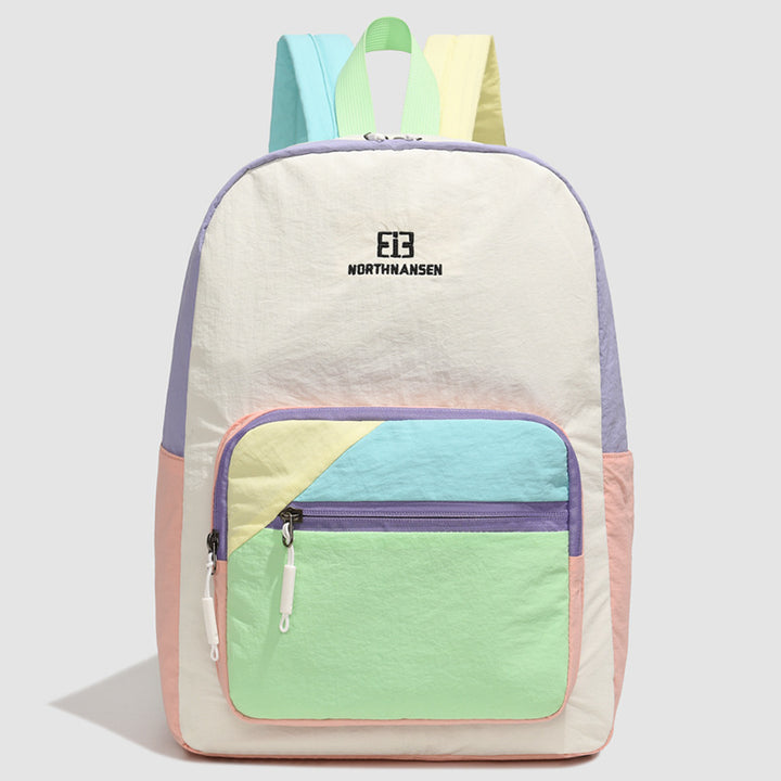 Farbblockierte lässige Rucksack